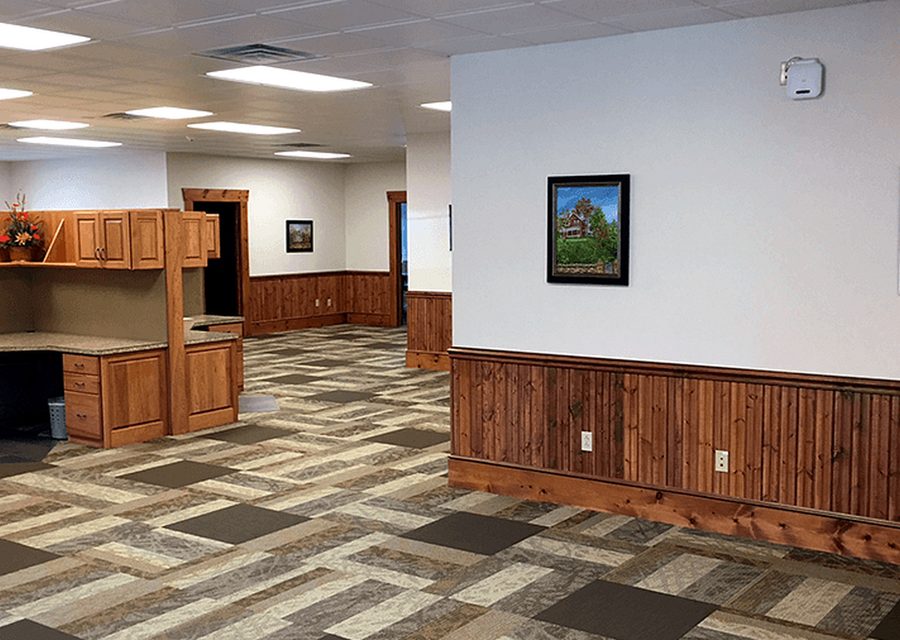 Inside the Municipal Mutual home office