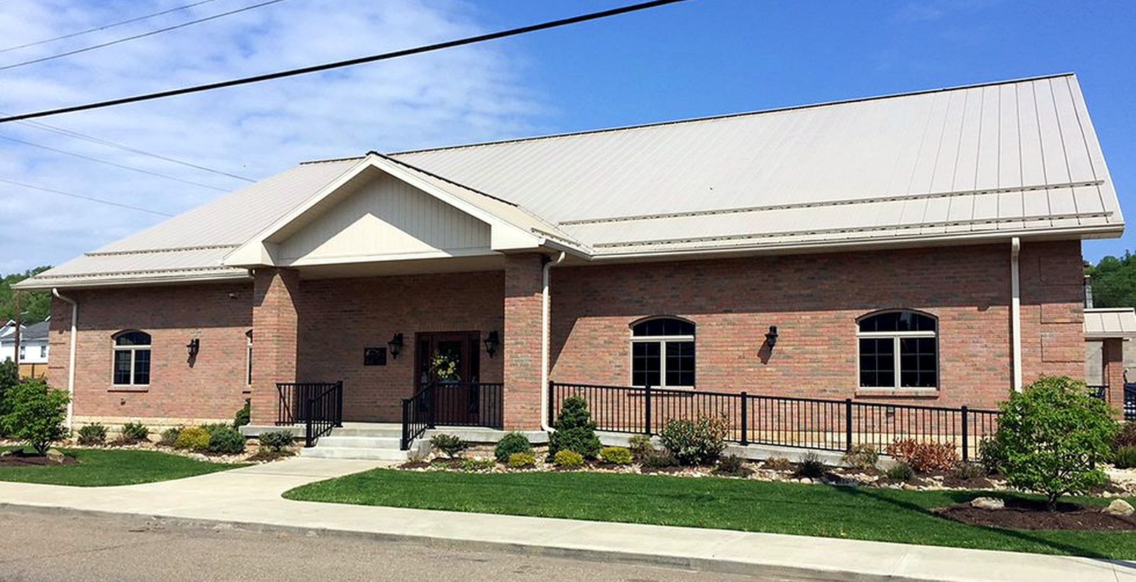 The Municipal Mutual home office in Wellsburg, West Virginia